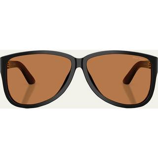 Miu Miu MUA08SF Asian Fit 16K90Q 61 Solbriller Kvinder Black - Black - 61mm