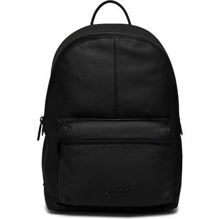 ECCO Round Pack - Rygsæk i læder - Sort - Size: 40X30X21 cm (UK 15.75x11.81x8.27 in)