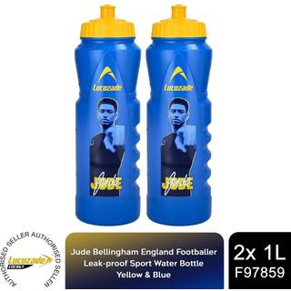 Lucozade Sport x Jude Bellingham Lækagesikker sportsvandflaske, 2x1L