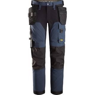 Snickers arbejdsbukser 6275 AllroundWork, navy/sort, 158 62759504158