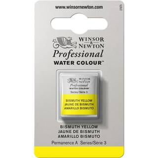Winsor & Newton Professionel vandfarve Maling Halv Pan Bismuth Gul