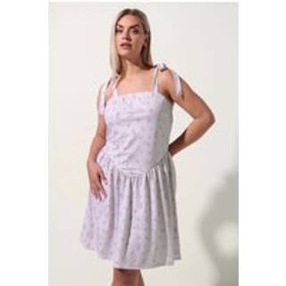 Yours Curve Yours Curve Purple Limited V Dress