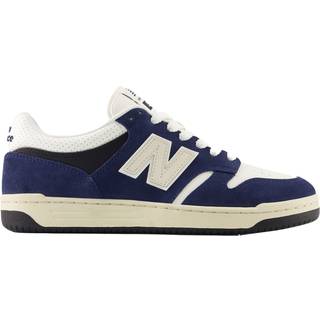 New Balance Mænd 480 i Blå/Hvid Suede/Mesh, Størrelse 42.5