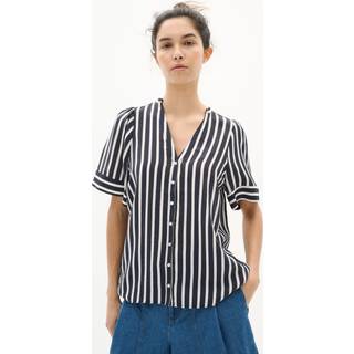 Inwear Killoiw Top Bluser 30110561 Marine Blue Stripe (36)