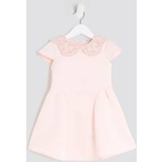 River Island River Island Pink Girls Collar Bow Back Dress