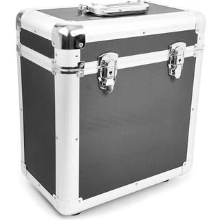 RC80 12" Flightcase til plader / Vinyl Record Case, Sort tilfælde optage black