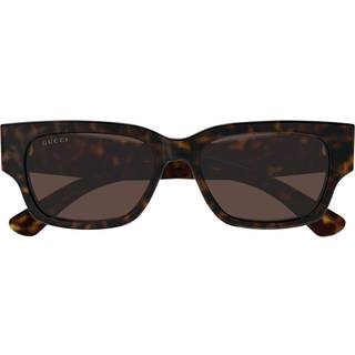 Gucci Mand GG1794S 002 Solbriller Acetat Havana Brun Firkantet