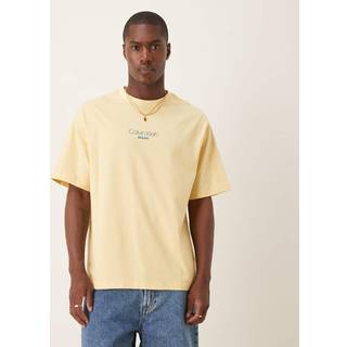 Calvin Klein Jeans Relaxed Fit T Shirt Yellow
