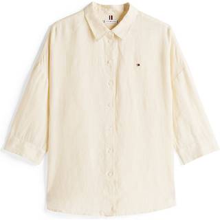 Relaxed Fit Pure Linen Blouse