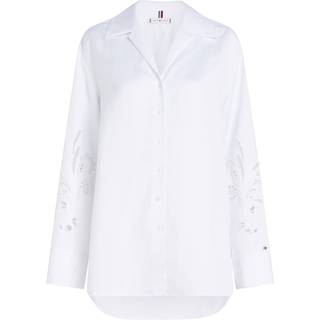 Relaxed Fit Broderie Anglaise Shirt