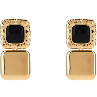 Self-Portrait Embellished drop earrings - gold - One Size