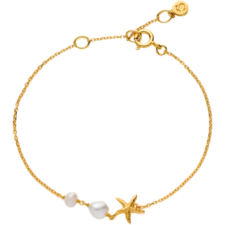Selina Armbånd, Gold Plated, 15-18 cm