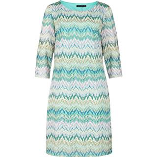 Kjole Grafisk - Blonde - Khaki Blue
