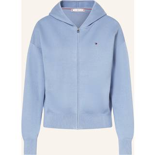 Jersey Hooded Zip-Thru Cardigan