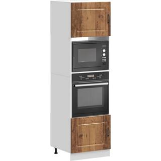 ovnskabe 2 stk. "Kalmar" gammelt træ konstrueret træ