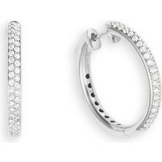 Palido Creolen - S6147W - weißgold