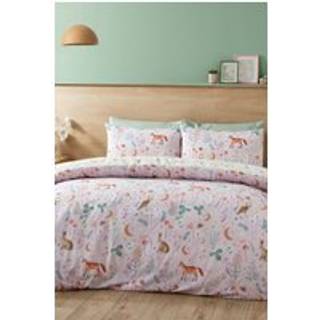 Catherine Lansfield Catherine Lansfield Lilac Enchanted Twilight Animals Duvet Cover and Pillowcase Set