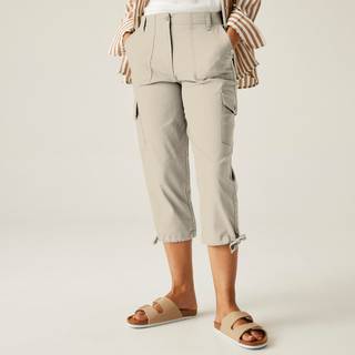 Regatta Regatta Cream Womens Shorebella Capri Trousers