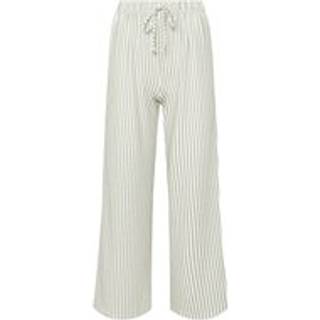 M & Co M & Co Green Petite Stripe Wide Leg Trousers