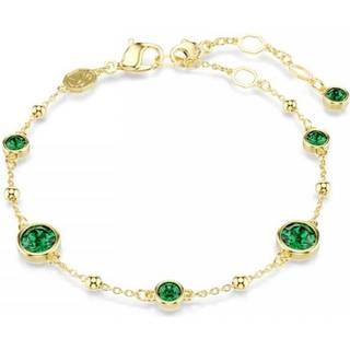 Imber Armband, Rundschliff, Grün, Goldlegierungsschicht
