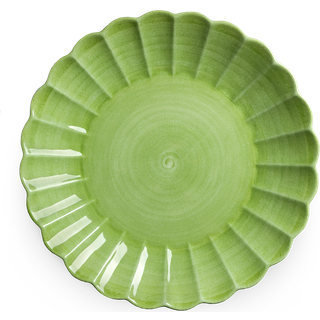 Mateus Oyster Fad 42 Cm t - Serveringsfad Keramik Grøn - EQ24F
