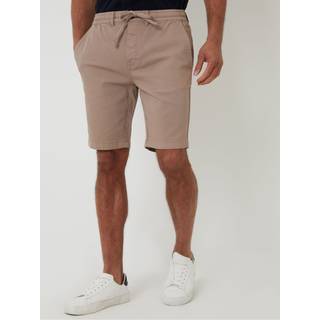Threadbare Threadbare Natural Regular Fit Elasticated Waist Stretch Chinos Shorts