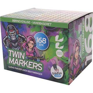 Danpen Twinmarkers 168 stk (På lager i varehus)