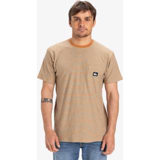 Quiksilver Kentin S/S Pocket T-shirt Herrer størrelse XXL farve beige