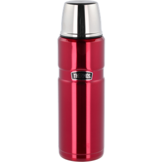 Stainless King Termoflaske fra Thermos - Mørk rød farve - Rustfrit stål