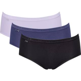 Sloggi 3-pak Basic Plus Midi Colored - Black/Blue - 44 * Kampagne *