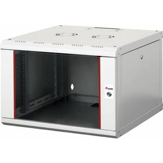 Equip Pro Mount - rack - 600x600 mm with glass door removable and lockable panels assembled - 7U