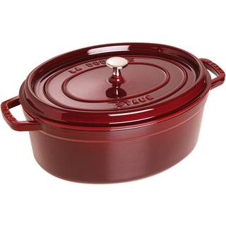 Oval Cocotte gryde, støbejern, 31cm/5.5L, Grenadine - Staub