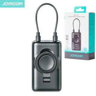 Joyroom 5000 mAh bærbar oplader til mobil og Apple Watch - Sort