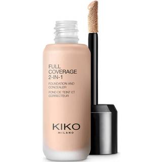 KIKO Milano Full Coverage 2-In-1 Foundation & Concealer 25 ml - CR20 Cool Rose