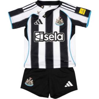 Newcastle United FC 25/26 hjemme babysæt børn - Black / White - 86