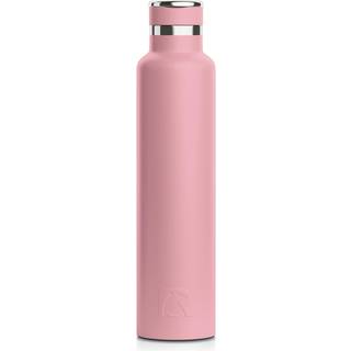 Rtic 26oz rejse flaske metal rustfrit stål vakuum isoleret BPA gratis genanvendelig til vand varm og kolde drikke rejse sport camping støvet rose