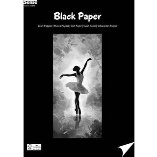 Sense A4 pair 30 ark - sort (På lager i butik)