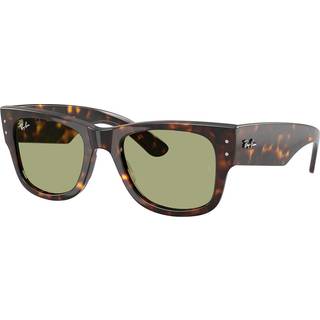 Ray-Ban RB0840SF Mega Wayfarer Asian Fit 902/4E 52 Solbriller Mænd Tortoiseshell - Tortoise - 52mm