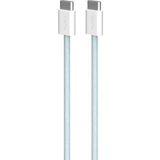 PURO USB-C kabel 1,5 meter - blå (På lager i varehus)