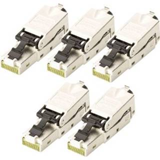 DIGITUS network connector - Sølv