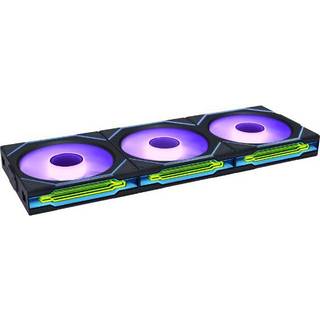 Lian Li UNI FAN SL INF Wireless Reverse 3 pack Black - 120mm - Kabinet køler - 120mm - Sort - 33 dBA