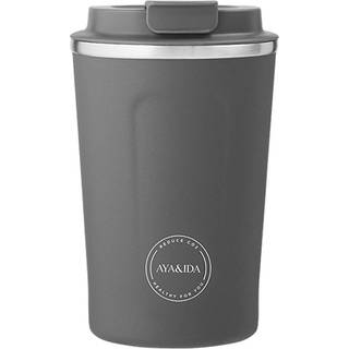 AYA&IDA CUP2GO, 380 ml - Dark Grey