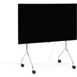 Pedestal Moon Rollin' TV Stander Krom