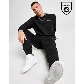 McKenzie Essential Crew Tracksuit, Sort - XS