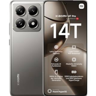 Xiaomi 14T Pro 5G Dual SIM 1TB 12GB RAM Titan Grå