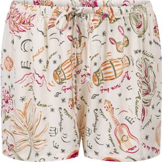 Hunkemöller Satinshorts hvid - XL