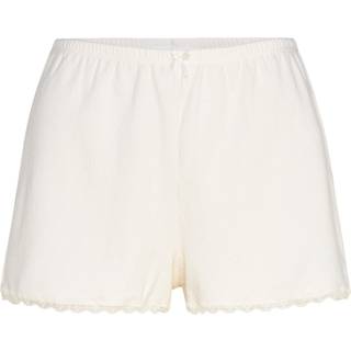 Hunkemöller Pointelle shorts hvid - L