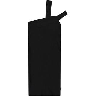Molo Callista Short-Sleeved Dress Black 158/164 cm  Sort  158/164 cm  kvinde