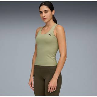 Women&#39;s Puma TAD ESSENTIALS 2-in-1 Tank, Green, Size XXS, Clothing - Lux Army - XXS