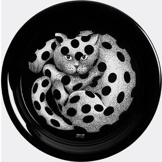 Fornasetti Serving And Trays - 'High Fidelity' tray, black and white in MULTICOLOUR 100% iron